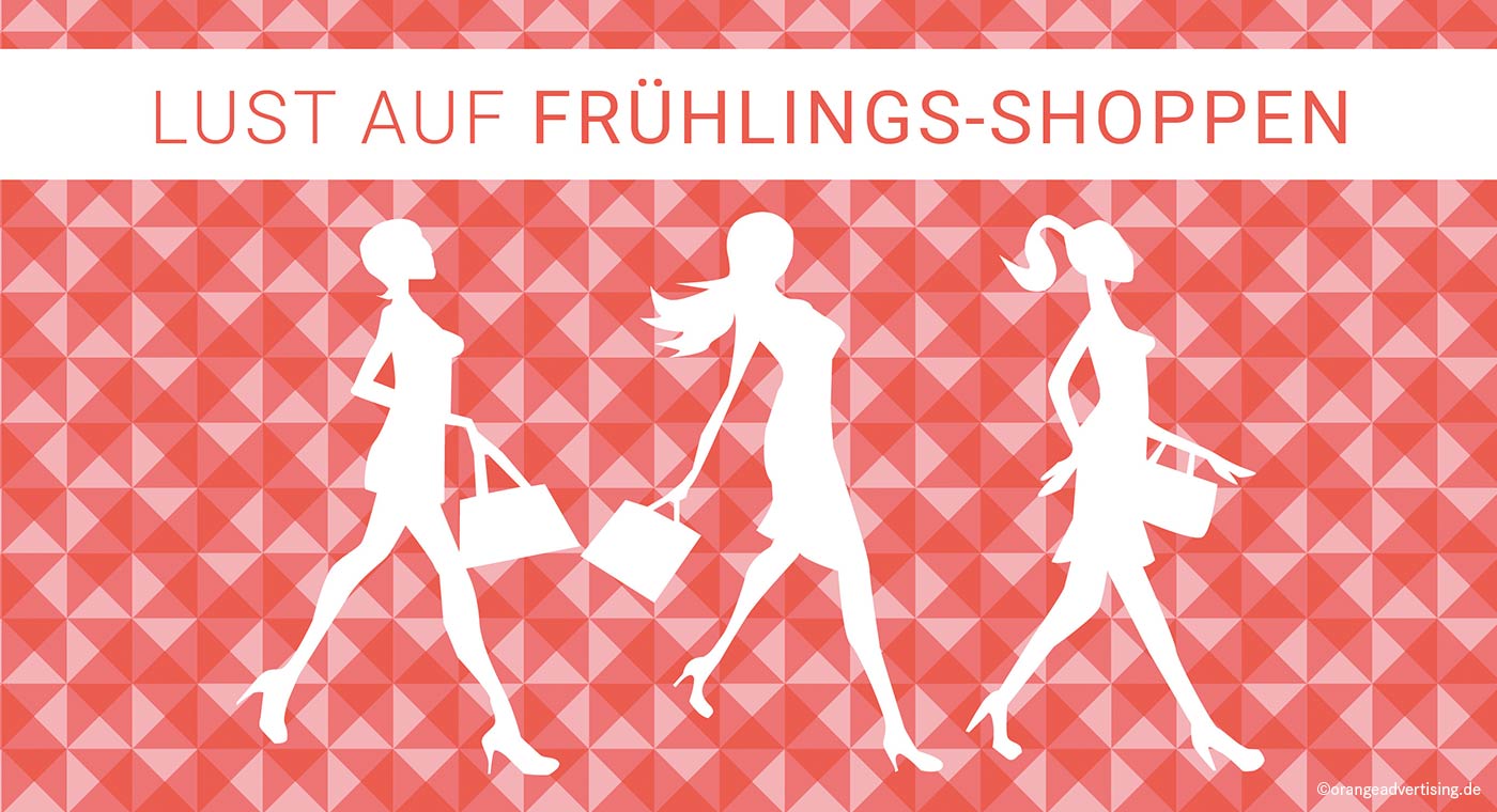 Mailing zum Frühling – Shoppen