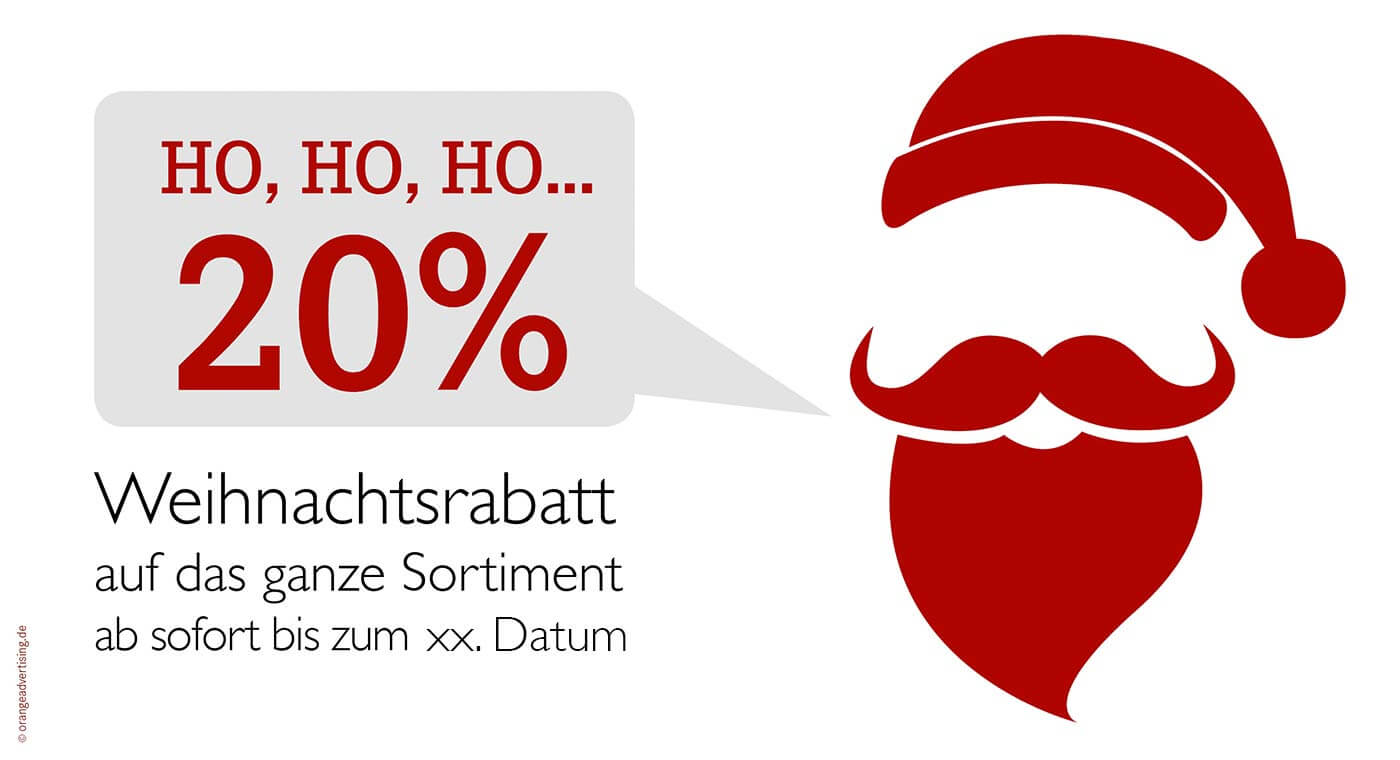 Mailing Weihnachtsmann