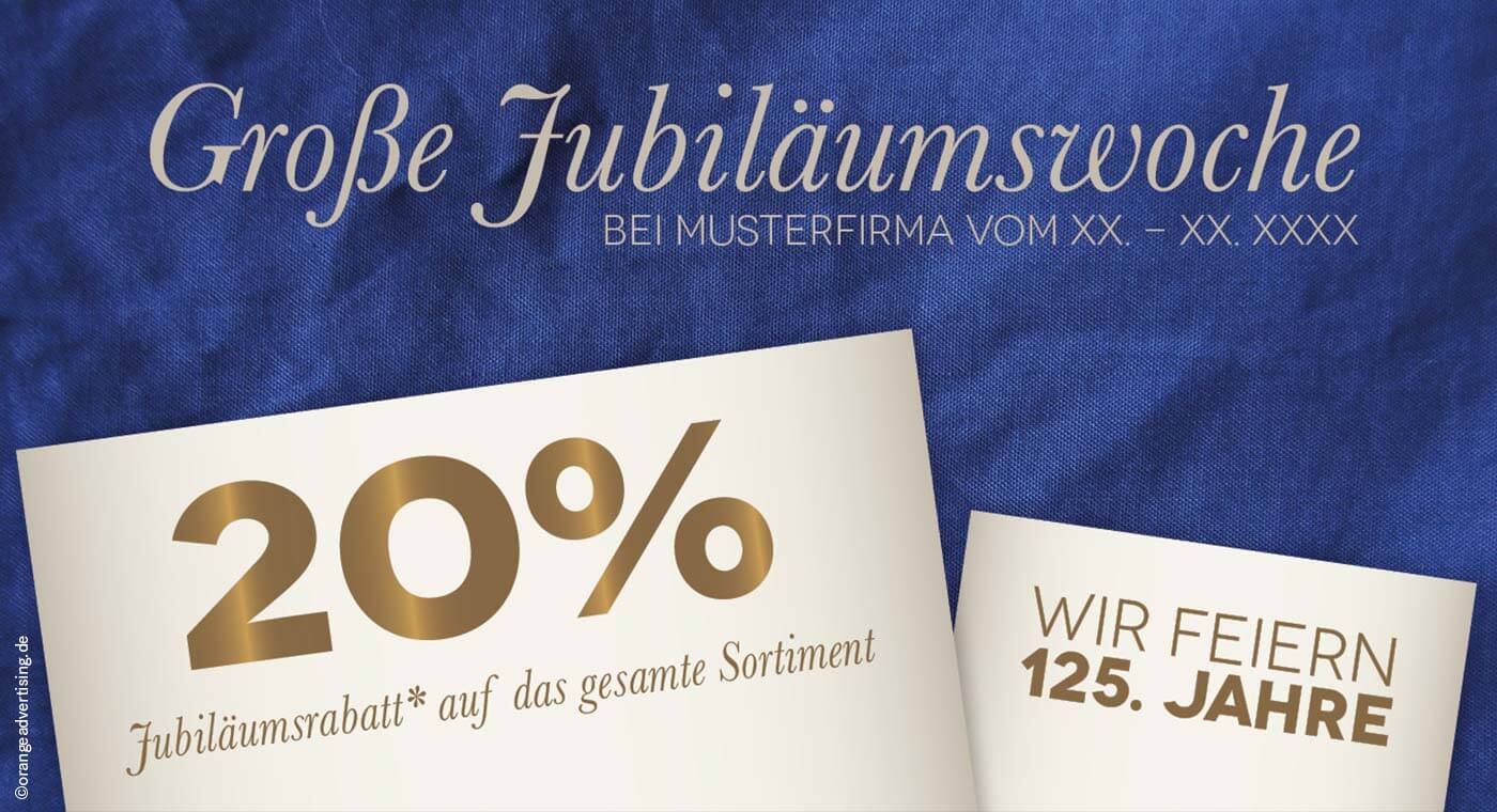 Mailing – Jubiläumswoche