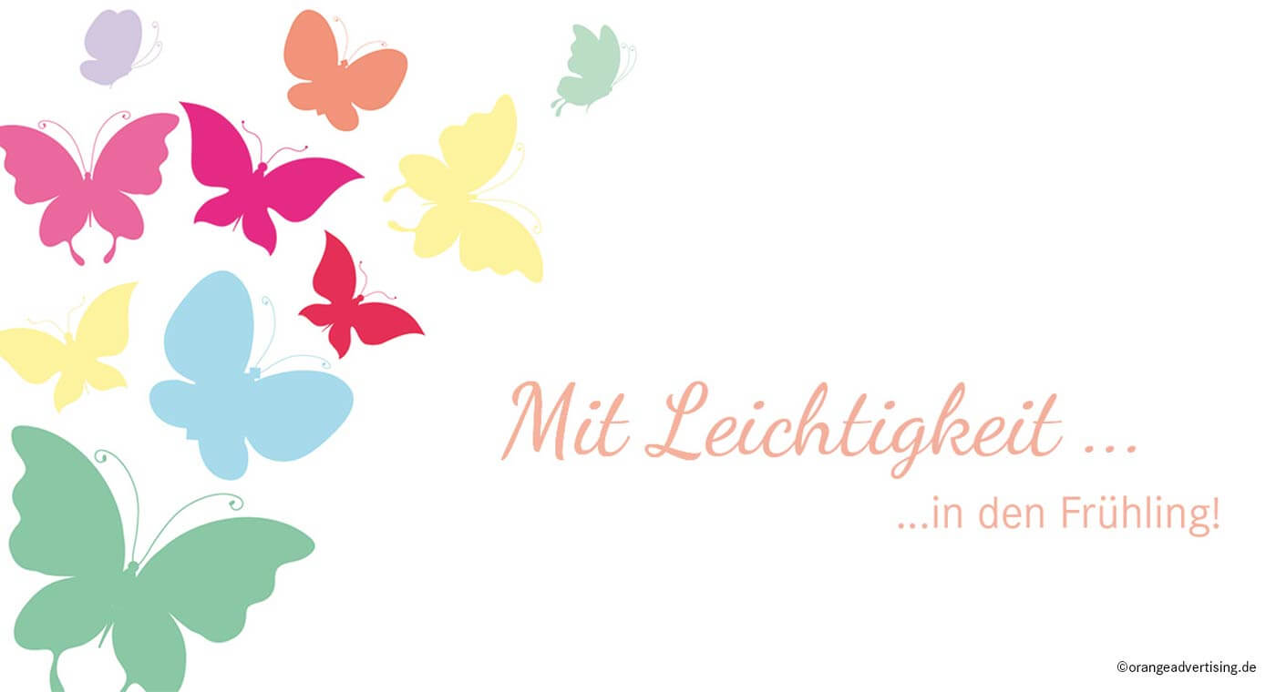 Mailing Schmetterlinge – Mit Leichtigkeit in den Frühling!