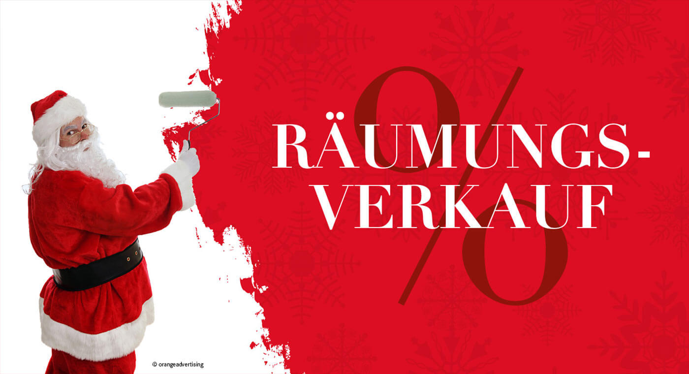 Mailing – Räumungsverkauf Weihnachtsmann