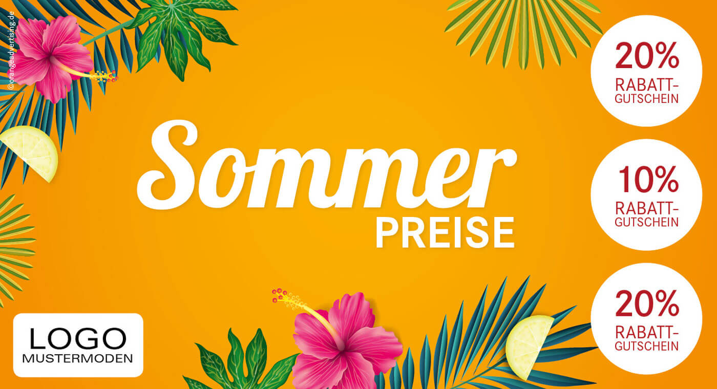 Mailing – Sommerpreise