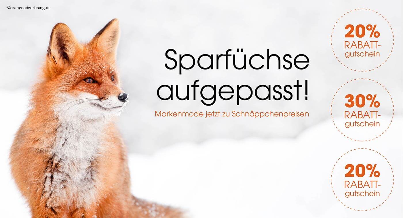 Mailing Sparfüchse aufgepasst!