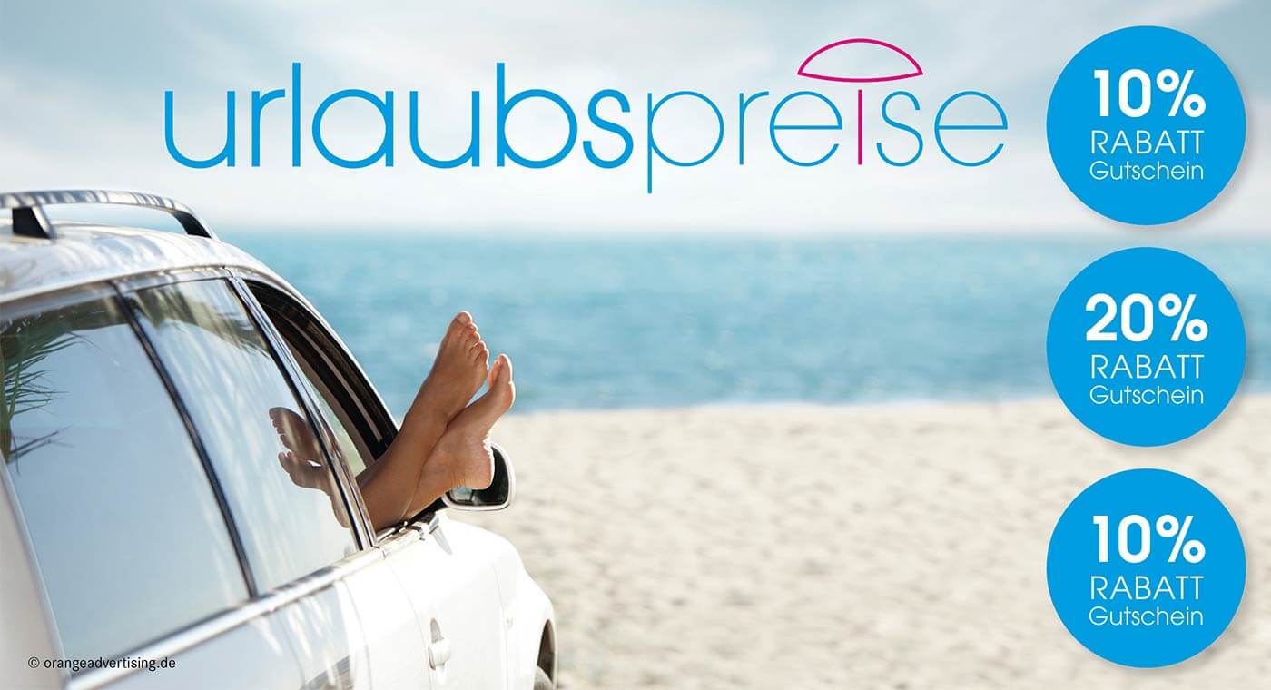 Mailing Urlaubspreise mit Auto