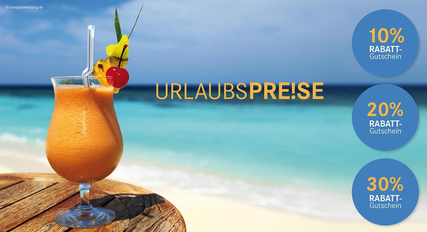 Mailing Urlaubspreise Cocktail