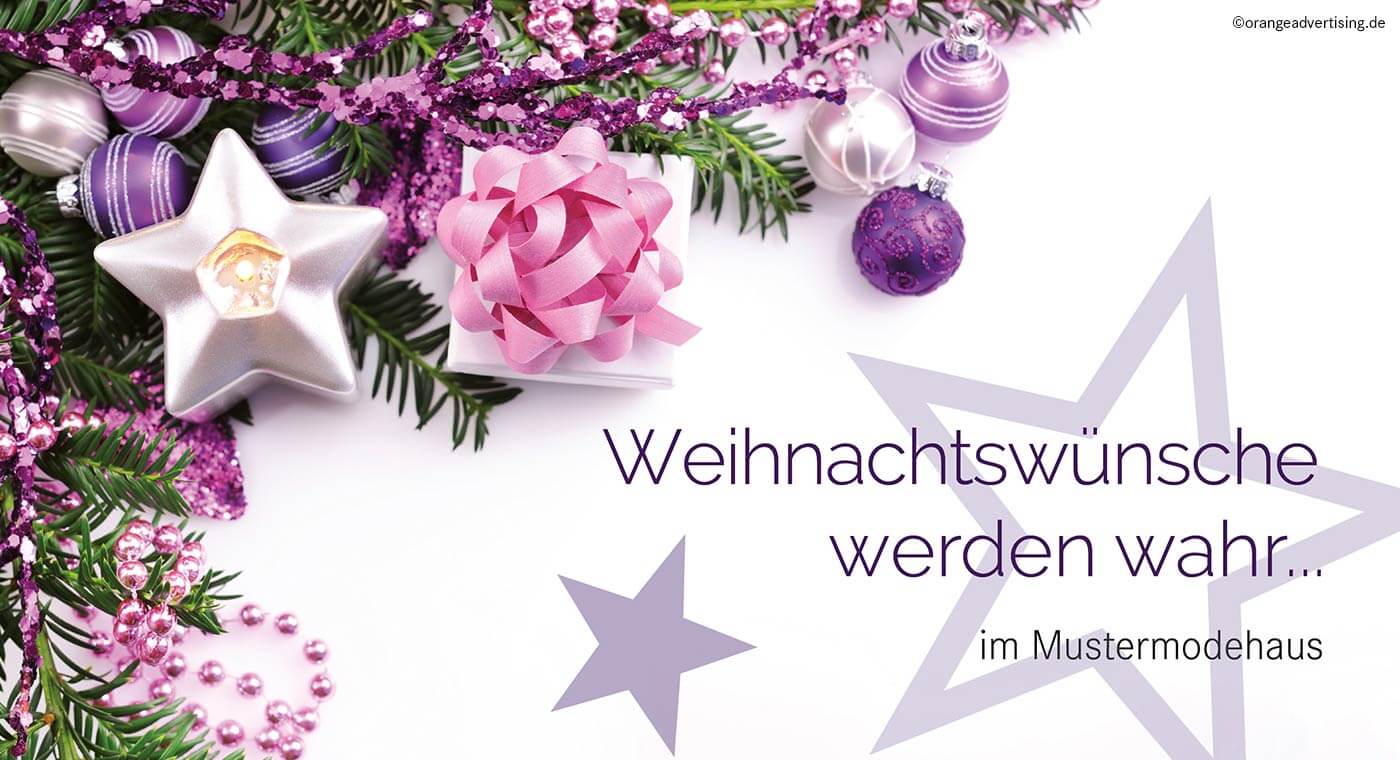 Mailing Weihnachtswünsche