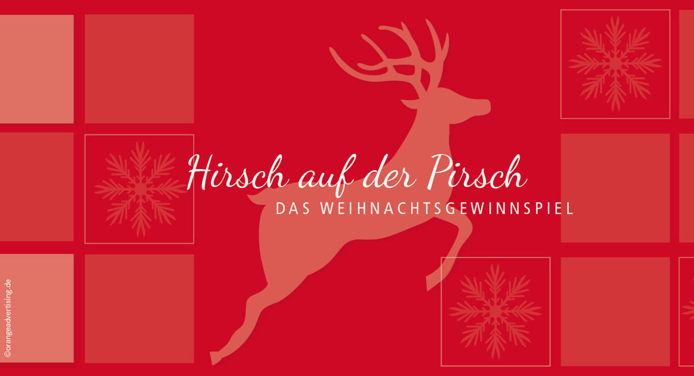 Mailing – Hirsch auf der Pirsch