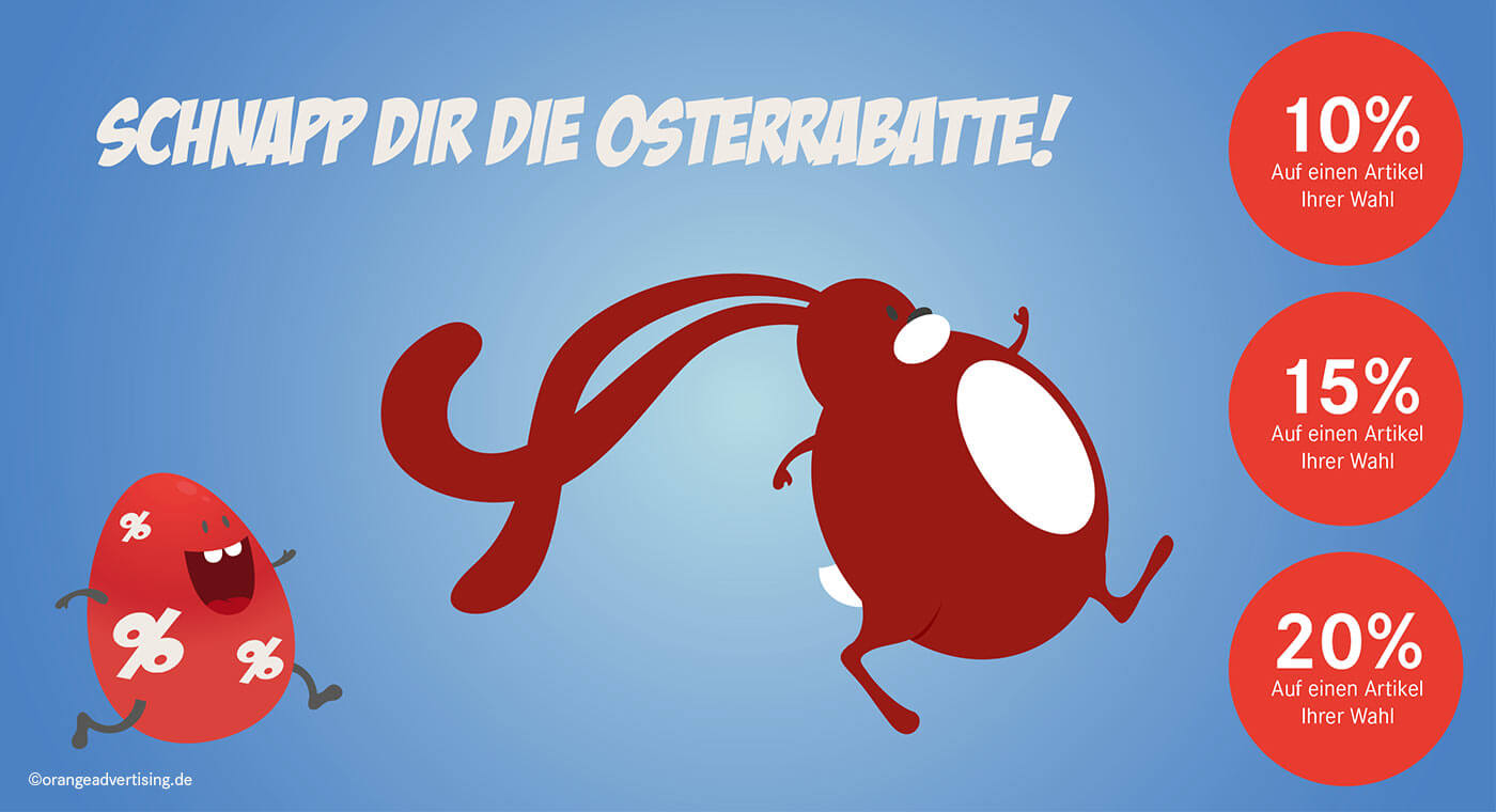 Schnapp dir die Osterrabatte!