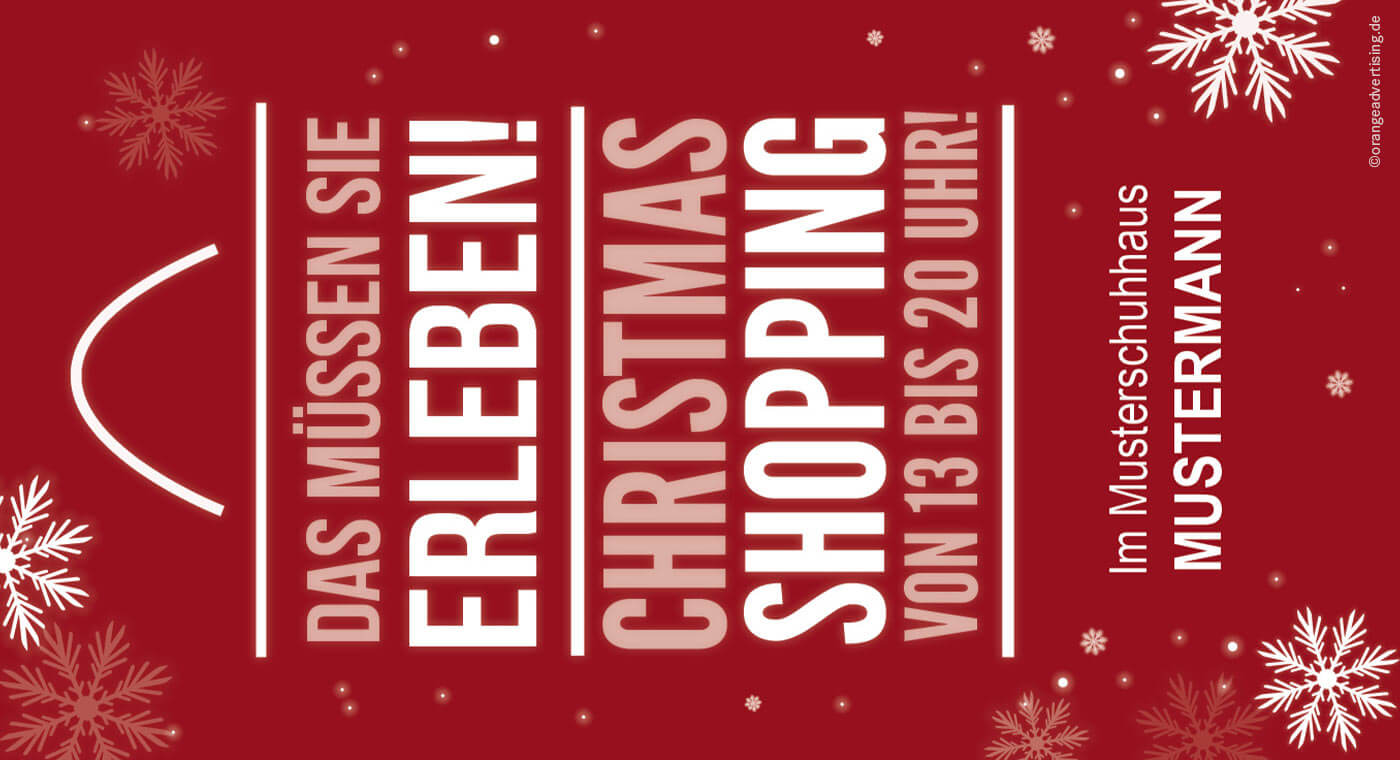 Mailing – Christmas Shopping