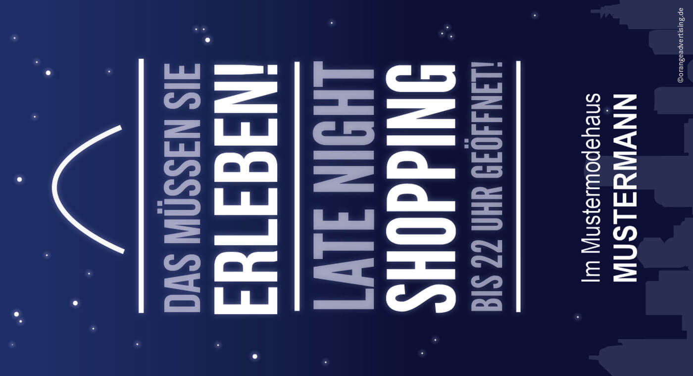 Mailing – Late Night Shopping