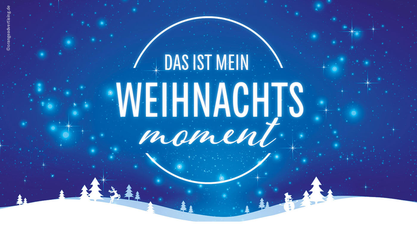 Mailing – Mein Weihnachtsmoment – Blau