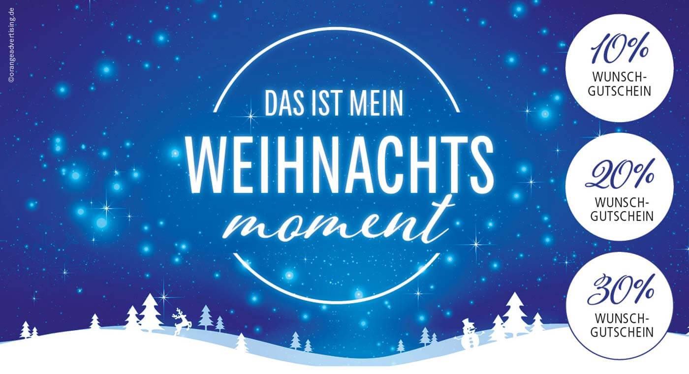 Mailing – Mein Weihnachtsmoment-blau