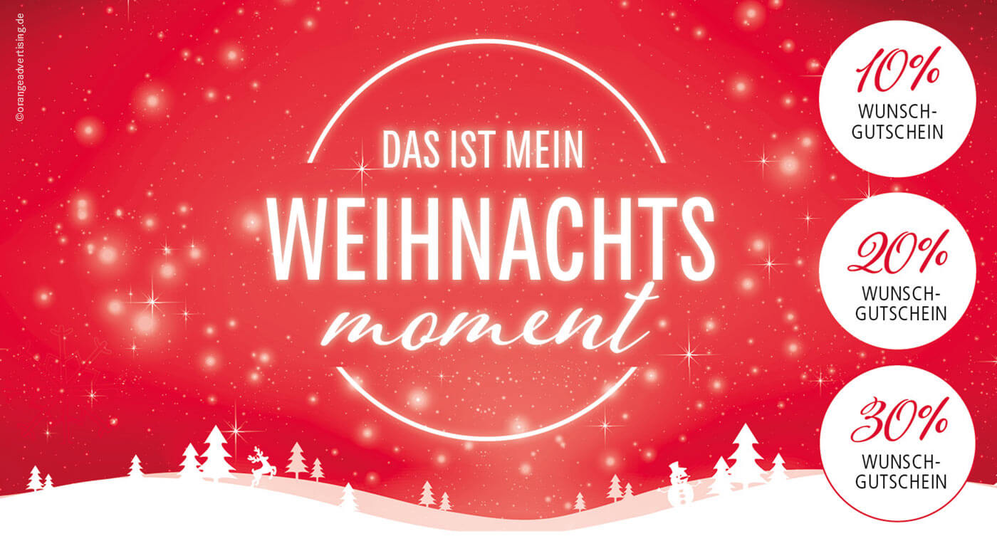 Mailing – Mein Weihnachtsmoment-rot