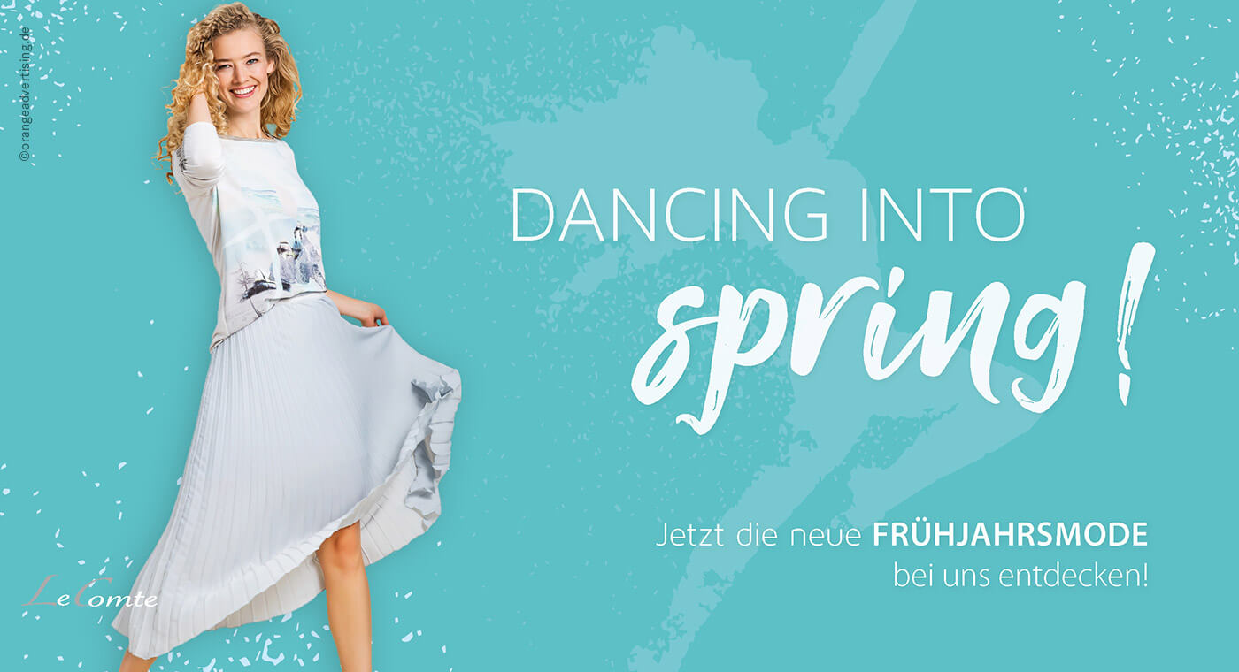 Mailing – Frühling – Dancing into spring