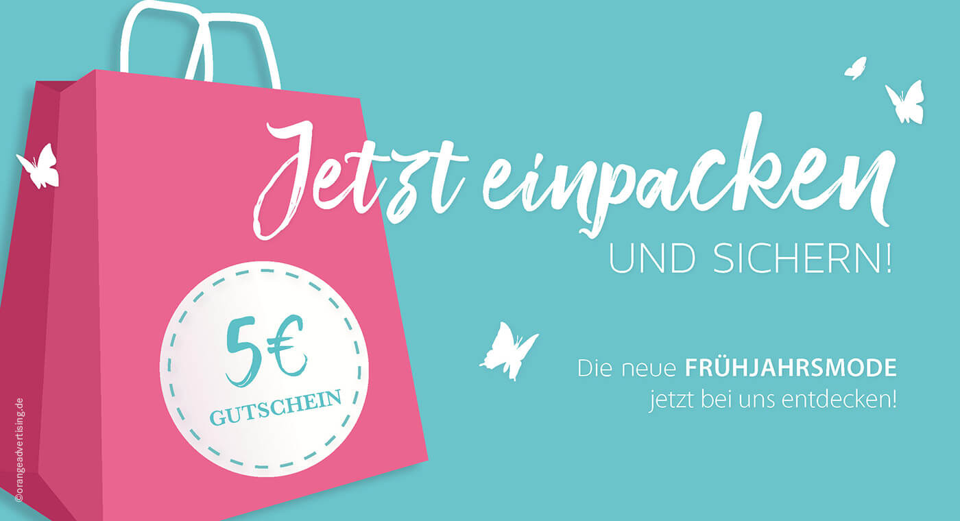 Mailing – Frühling – Jetzt einpacken und sichern!